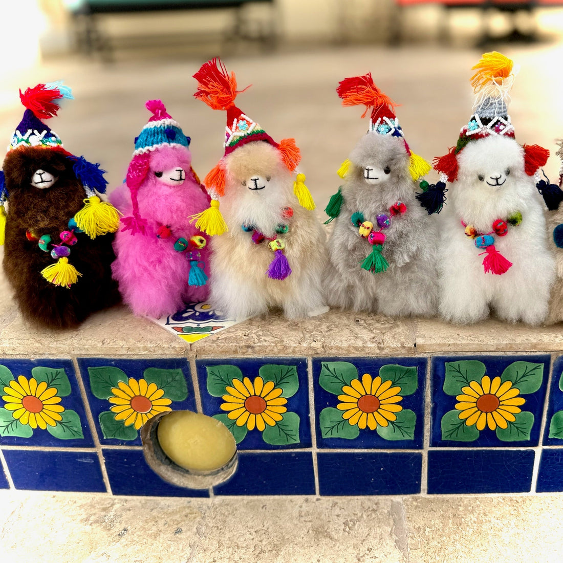 Penelope the Llama from Peru – A Handcrafted Masterpiece of Cultural Craftsmanship