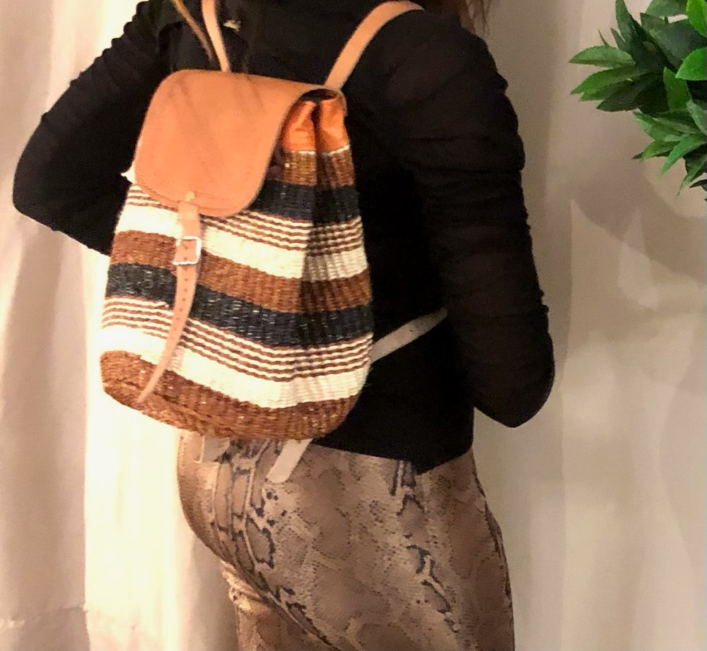 Sisal Backpack – Handwoven Kenyan Craft with Purpose and Style