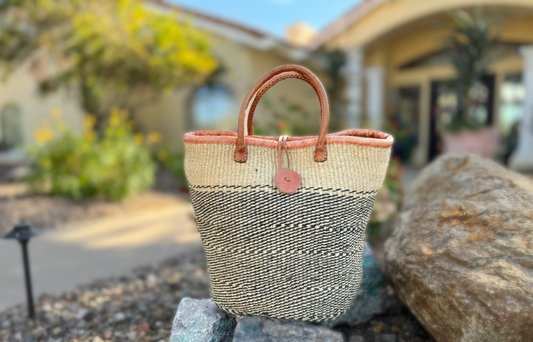 Sisal Woven Tote – Handcrafted Ethical Bag from Kenyan Women Artisans