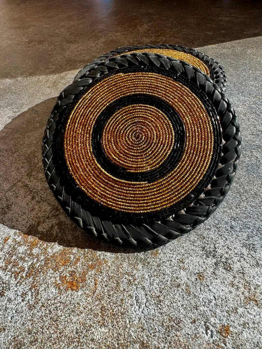 Exquisit Coasters – Handcrafted African Beaded Elegance