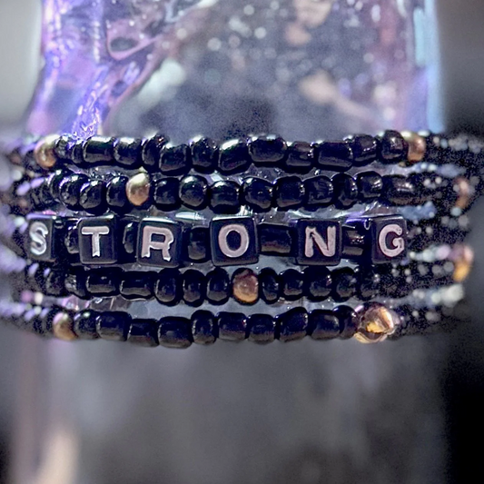 Stackable Bracelets – STRONG: A Daily Reminder of Resilience and Love