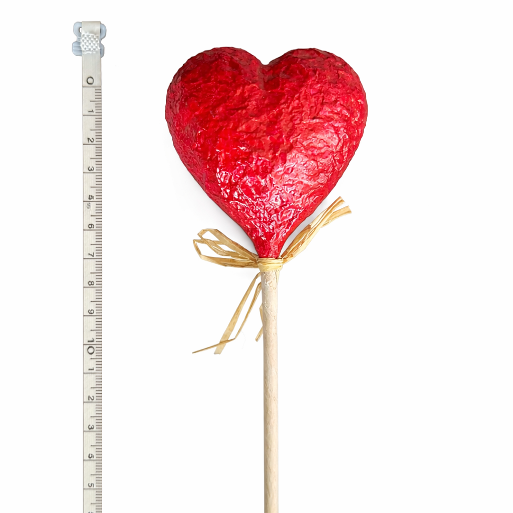 Handcrafted Red Heart Stems ♥️