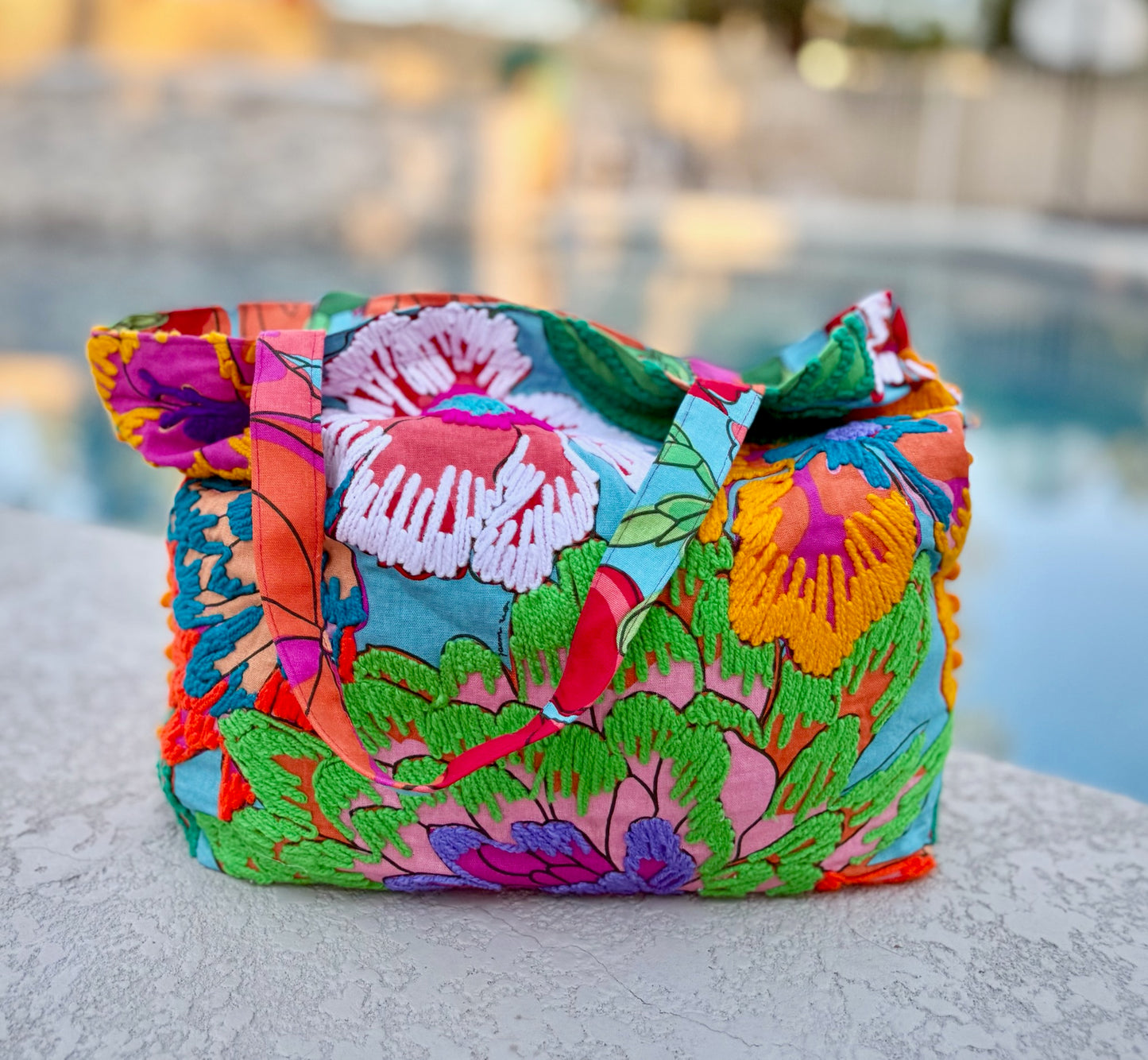 Hand-Embroidered Artisan Purse