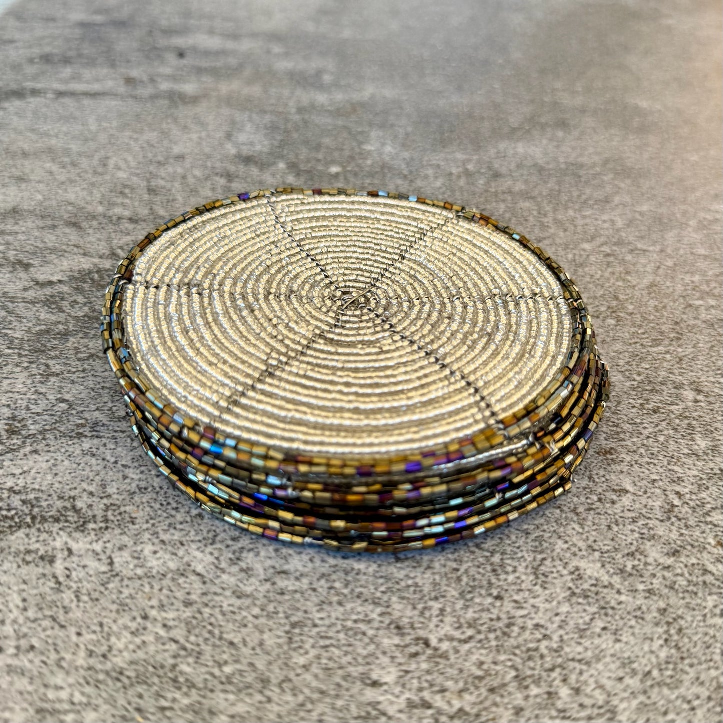 Beaded Coasters