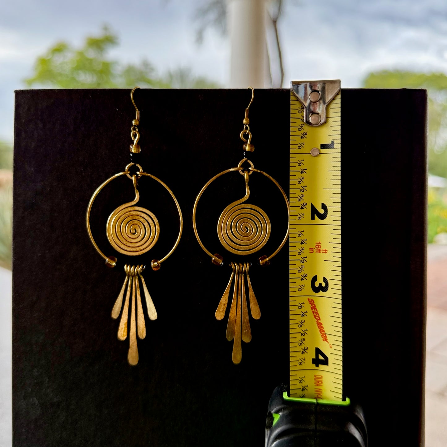 Sankofa Sun Earrings