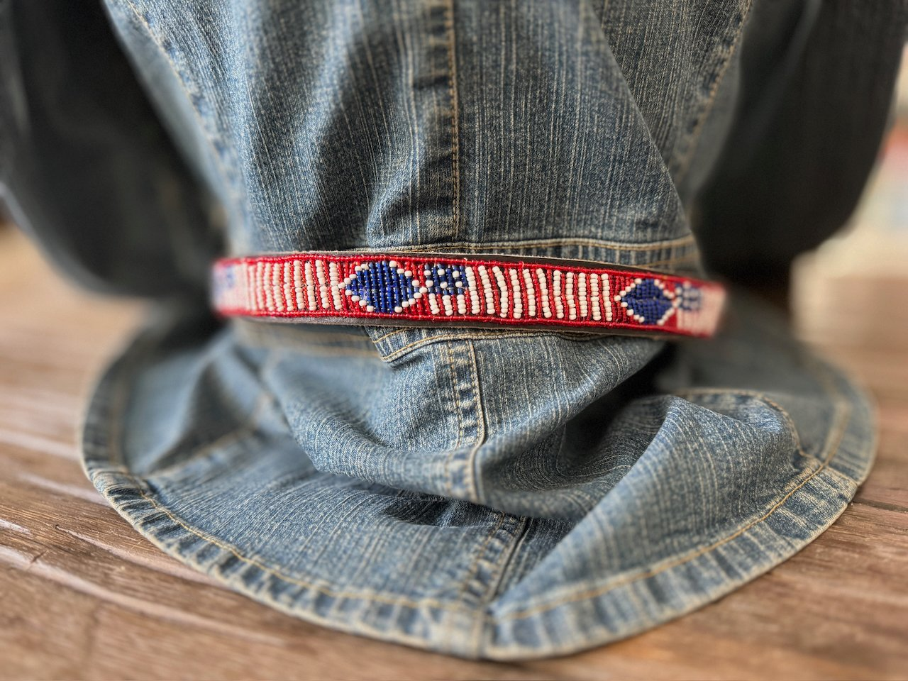 Hand Beaded Belt