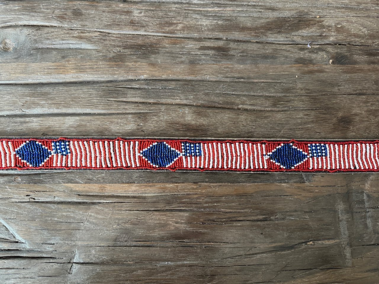Hand Beaded Belt