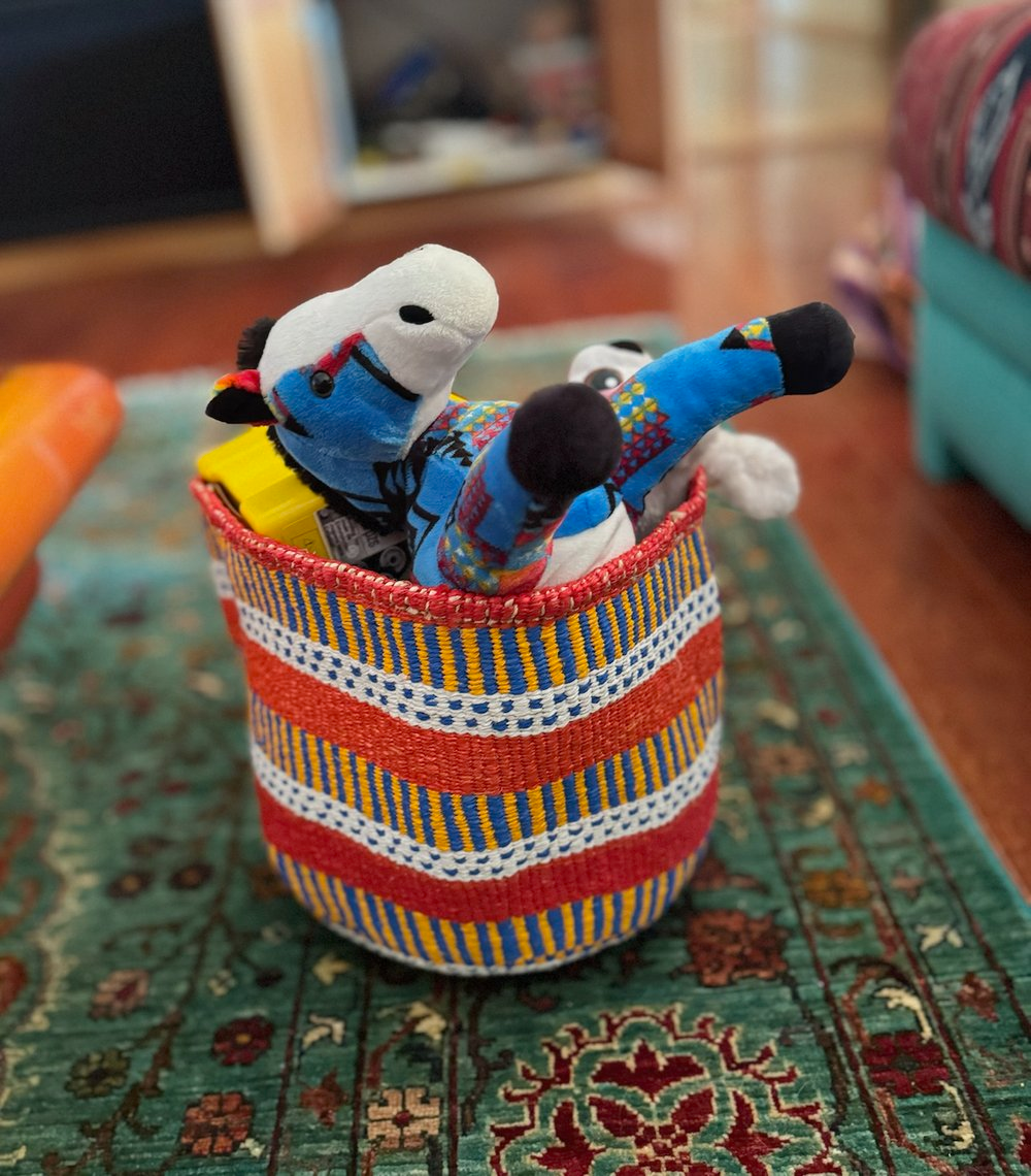 Large Kenyan Bin Basket