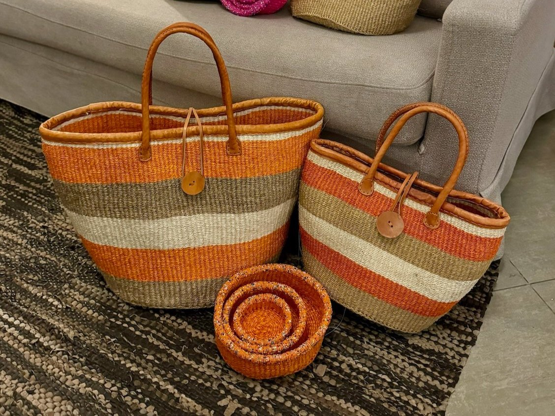 Sisal Large Woven Tote