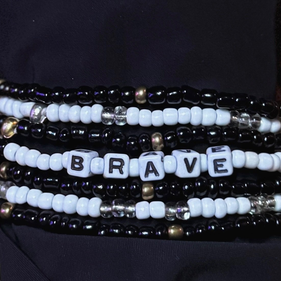 Stackable Bracelets - BRAVE