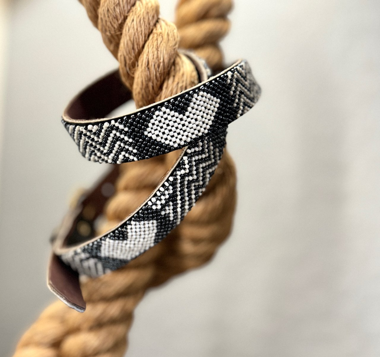 Hand Beaded Belt