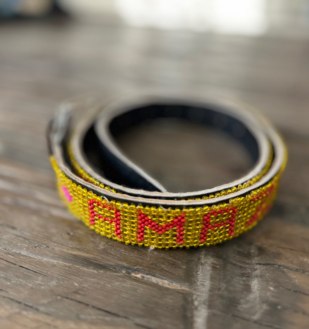 Hand Beaded Belt