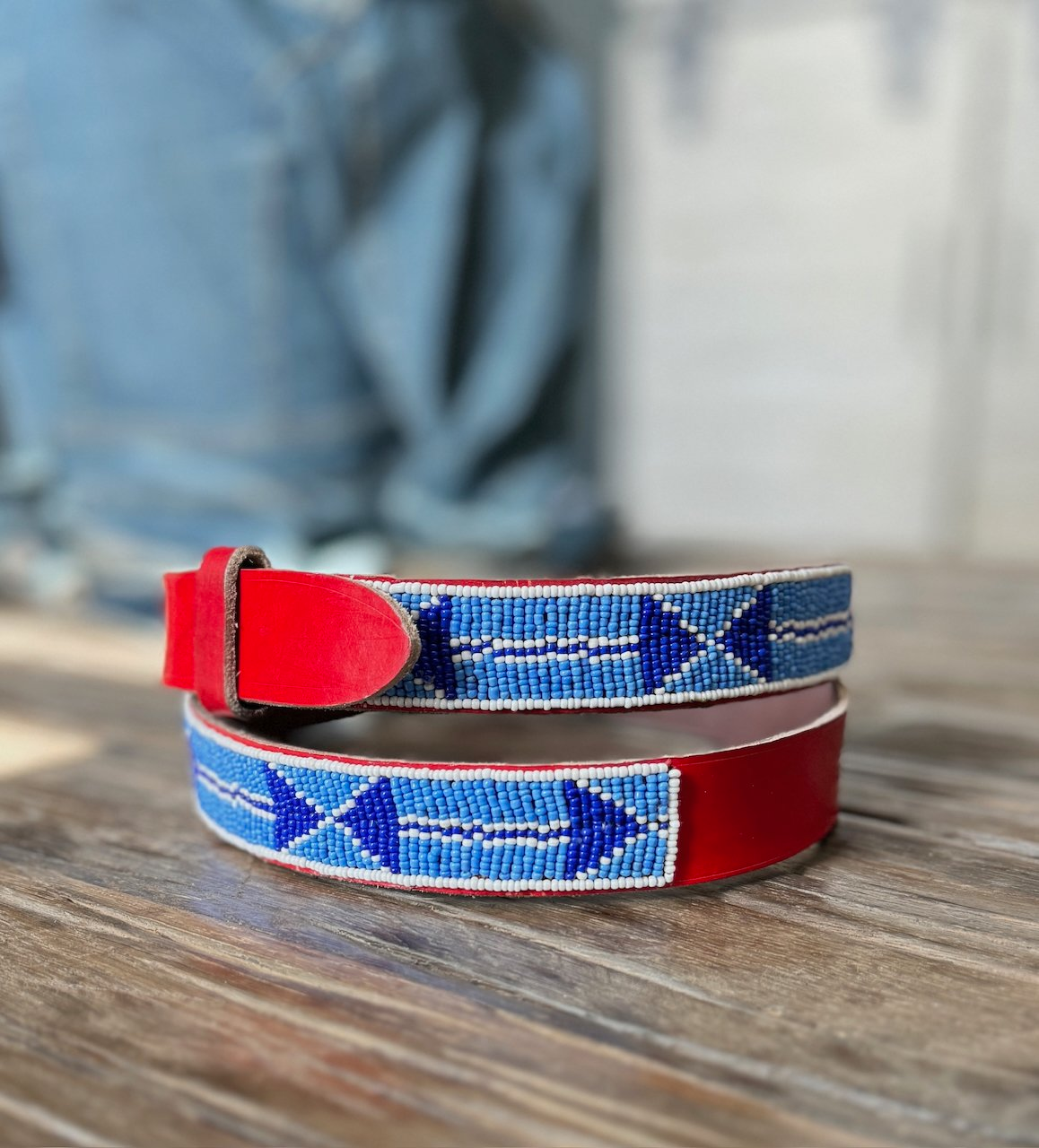 Hand Beaded Belts
