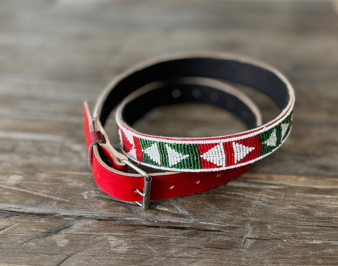 Hand Beaded Belts