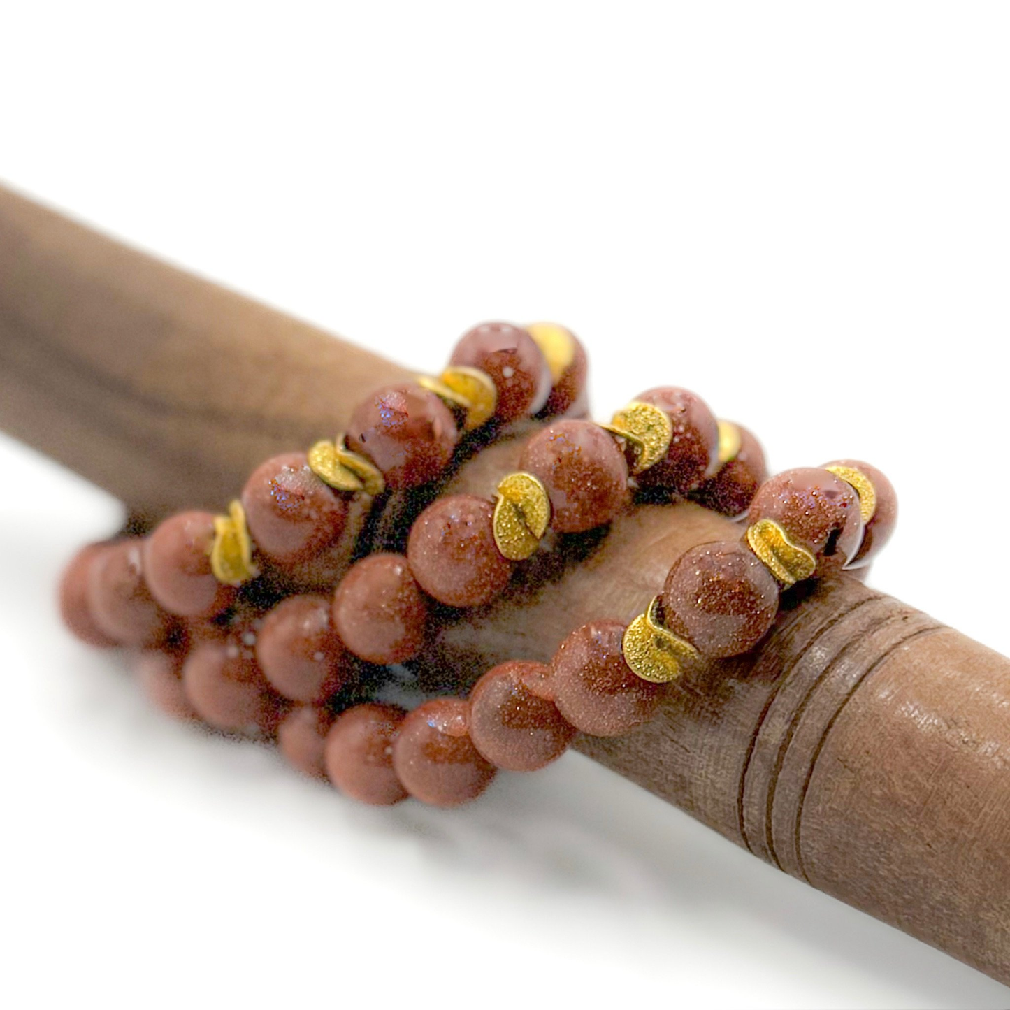 Sunstone Gem Bracelet with "We Are Love" charm