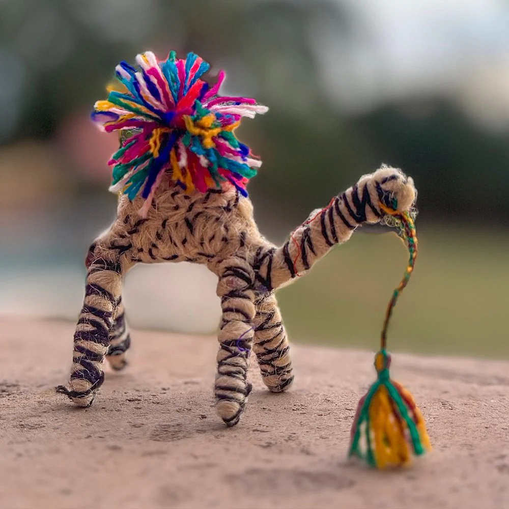 Trixie – Handcrafted Camel Art from the Moroccan Sahara