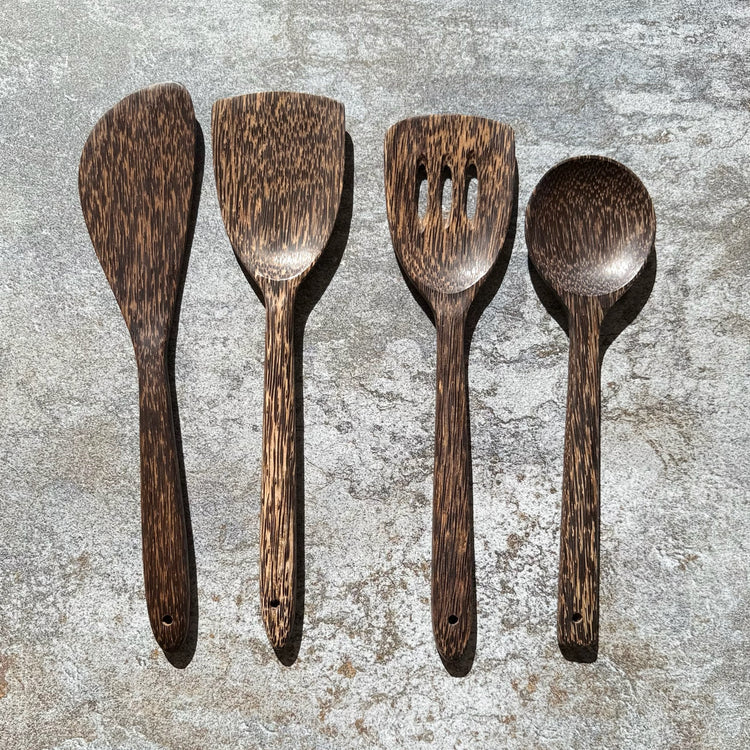 Thai Coconut-Wood Utensils