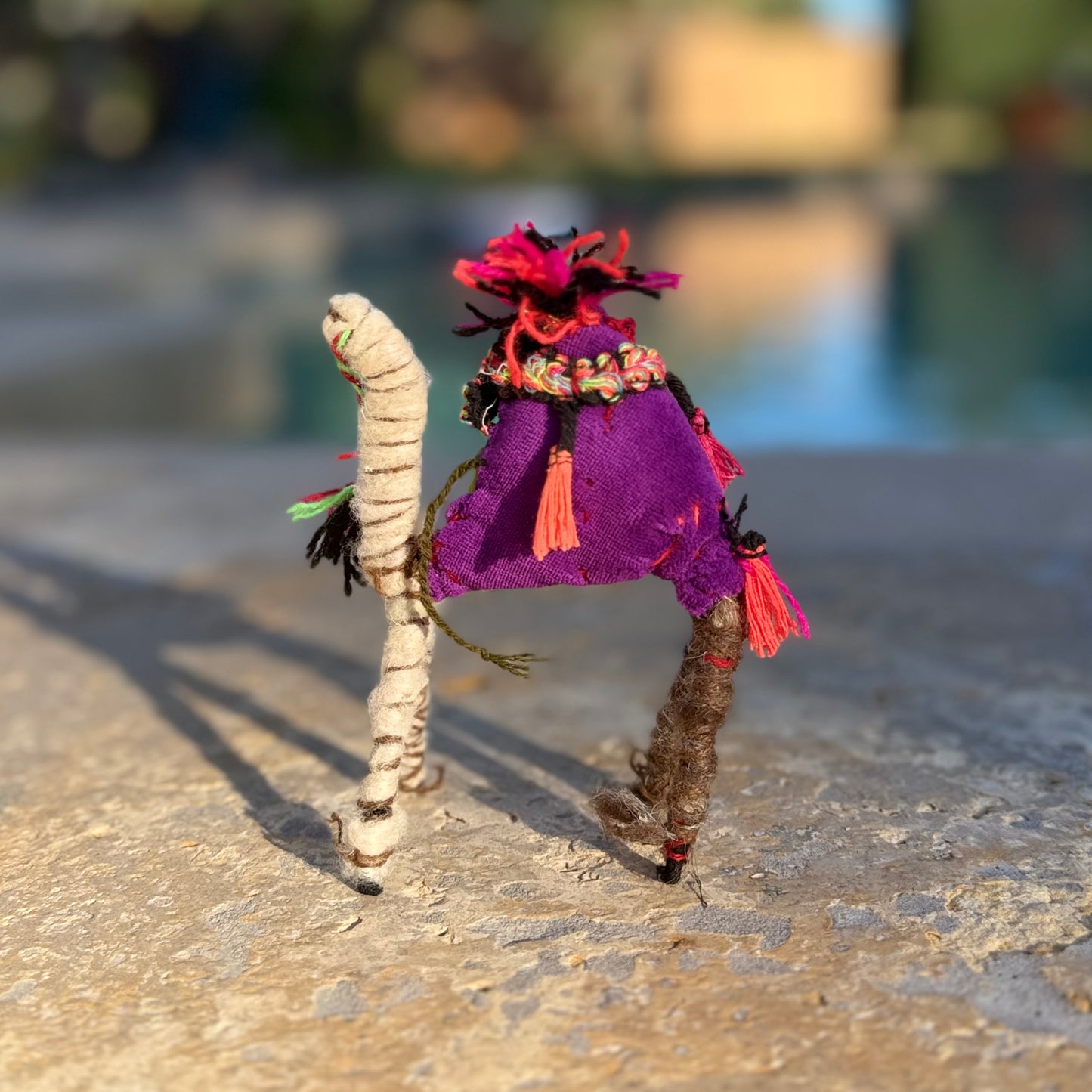 Handmade Sahara Desert Camel – “Zina”