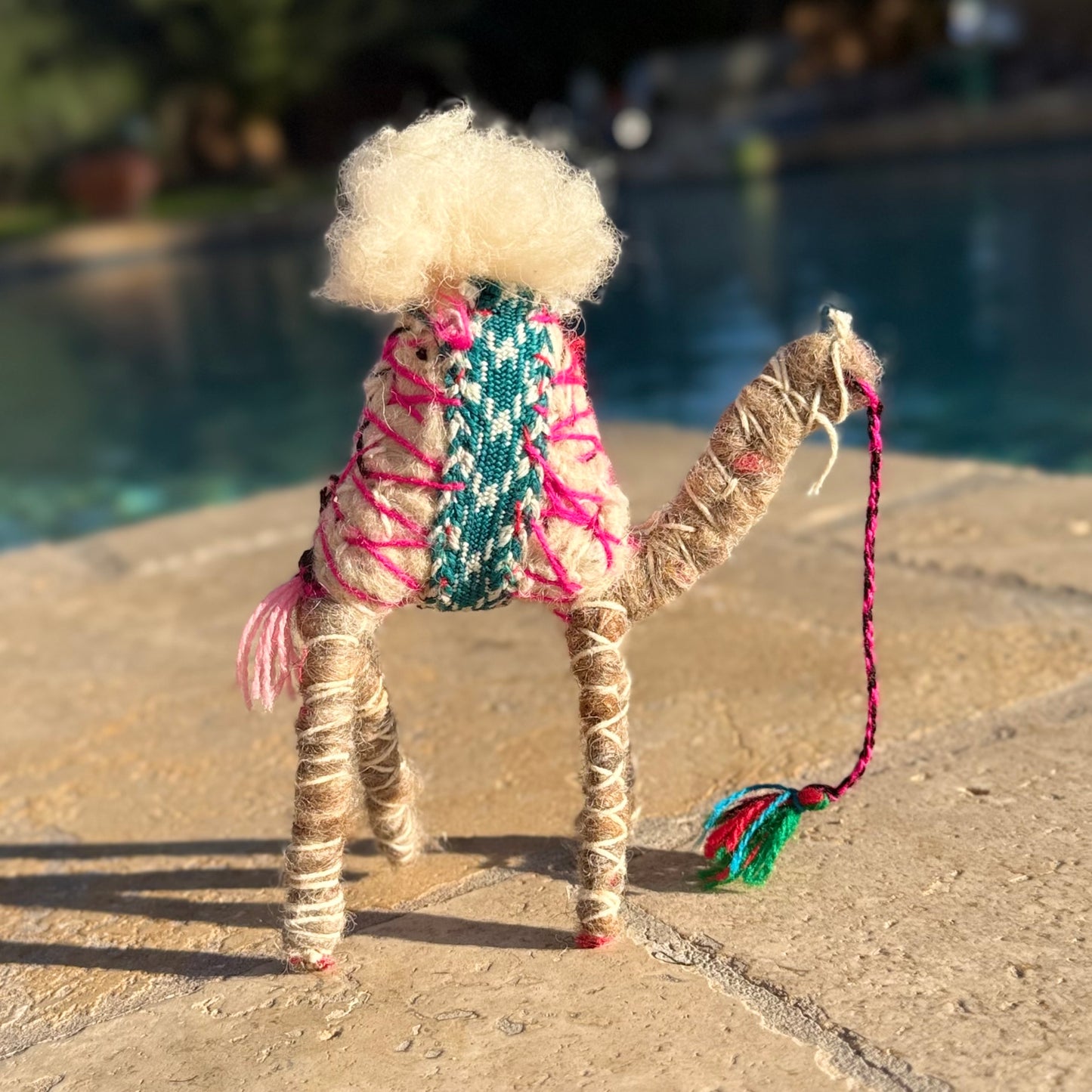 Handmade Sahara Desert Camel – “Yasmina”