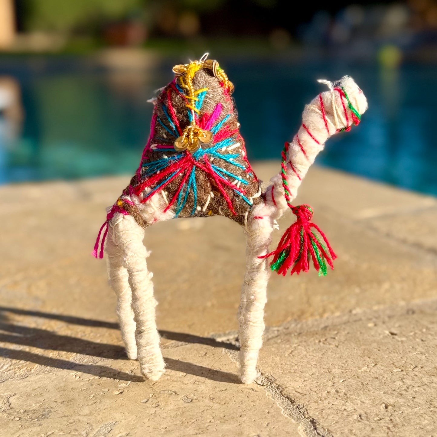 Handmade Sahara Desert Camel – “Tizi”