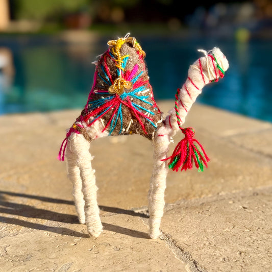 Handmade Sahara Desert Camel – “Tizi”