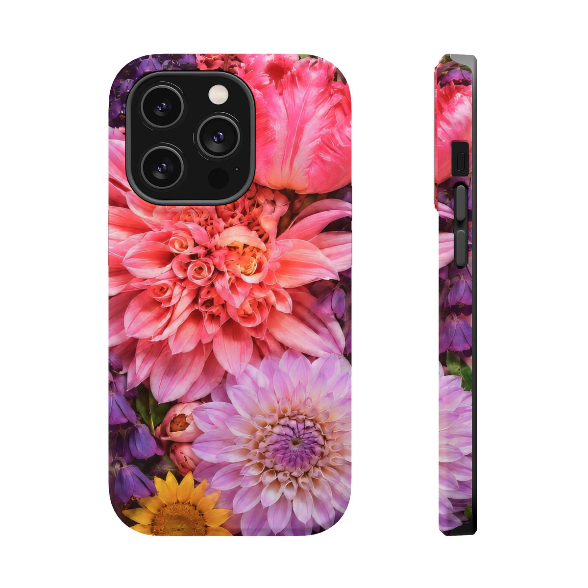 Floral Burst Magnetic Phone Case — Maggie’s Photo Floral Impact-Resistant iPhone & Samsung Cover