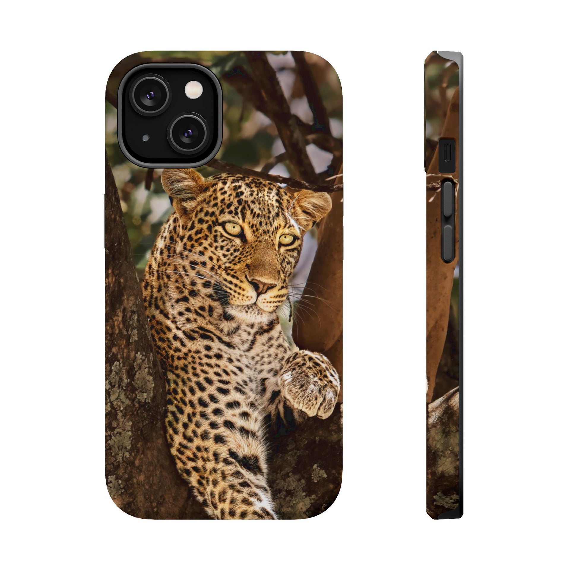 Leopard Print Magnetic Impact Phone Case — Maggie’s Photo Collection