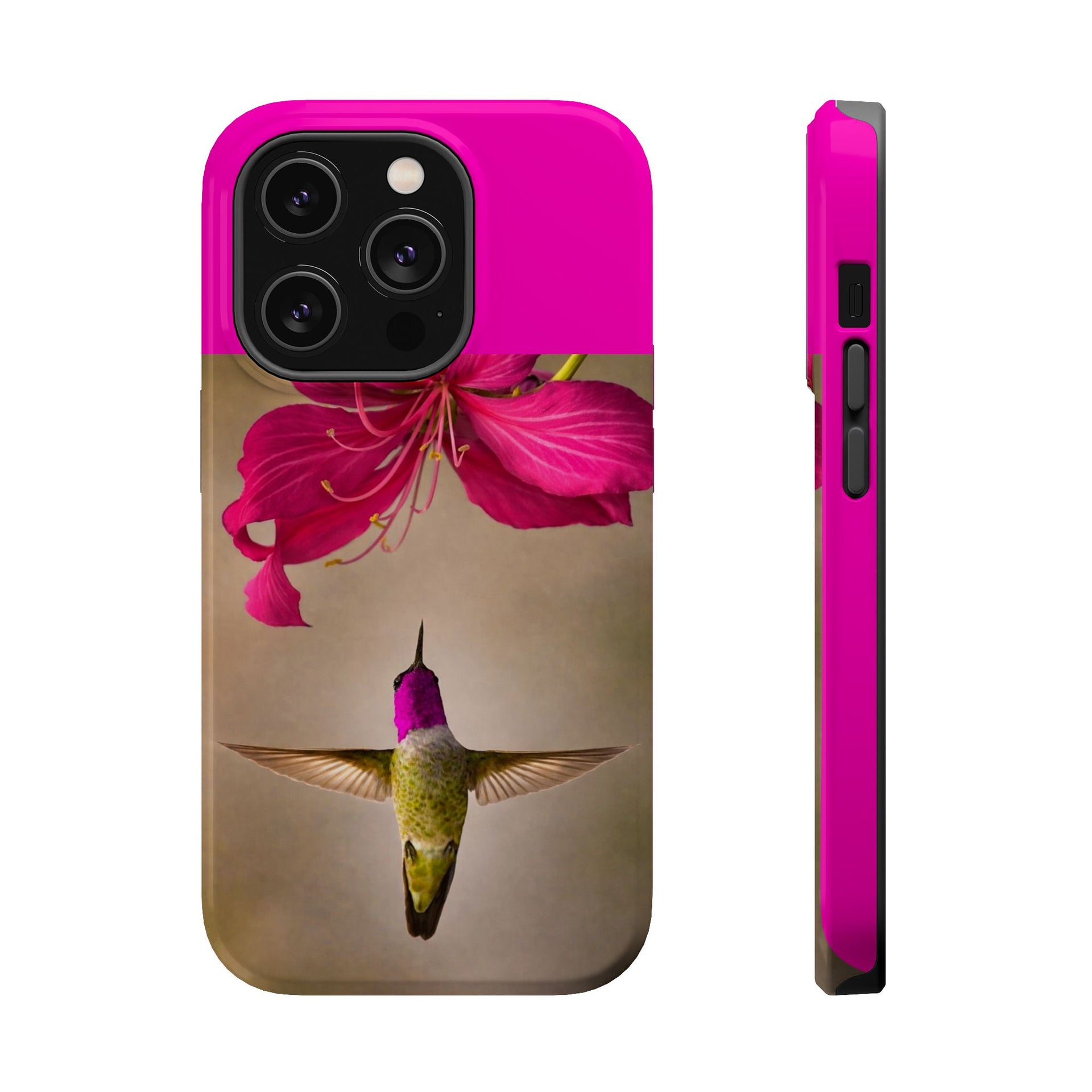 Hummingbird & Blossom Magnetic Impact-Resistant Phone Case — Maggie’s Original Photo