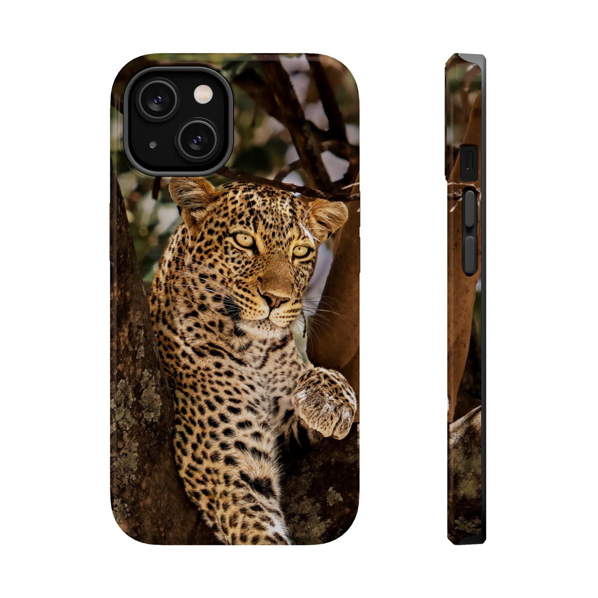 Leopard Print Magnetic Impact Phone Case — Maggie’s Photo Collection