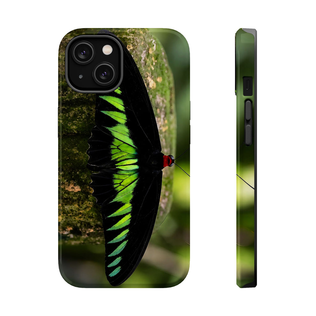Green Ulysses Magnetic Butterfly Phone Case — Maggie's Photo Collection