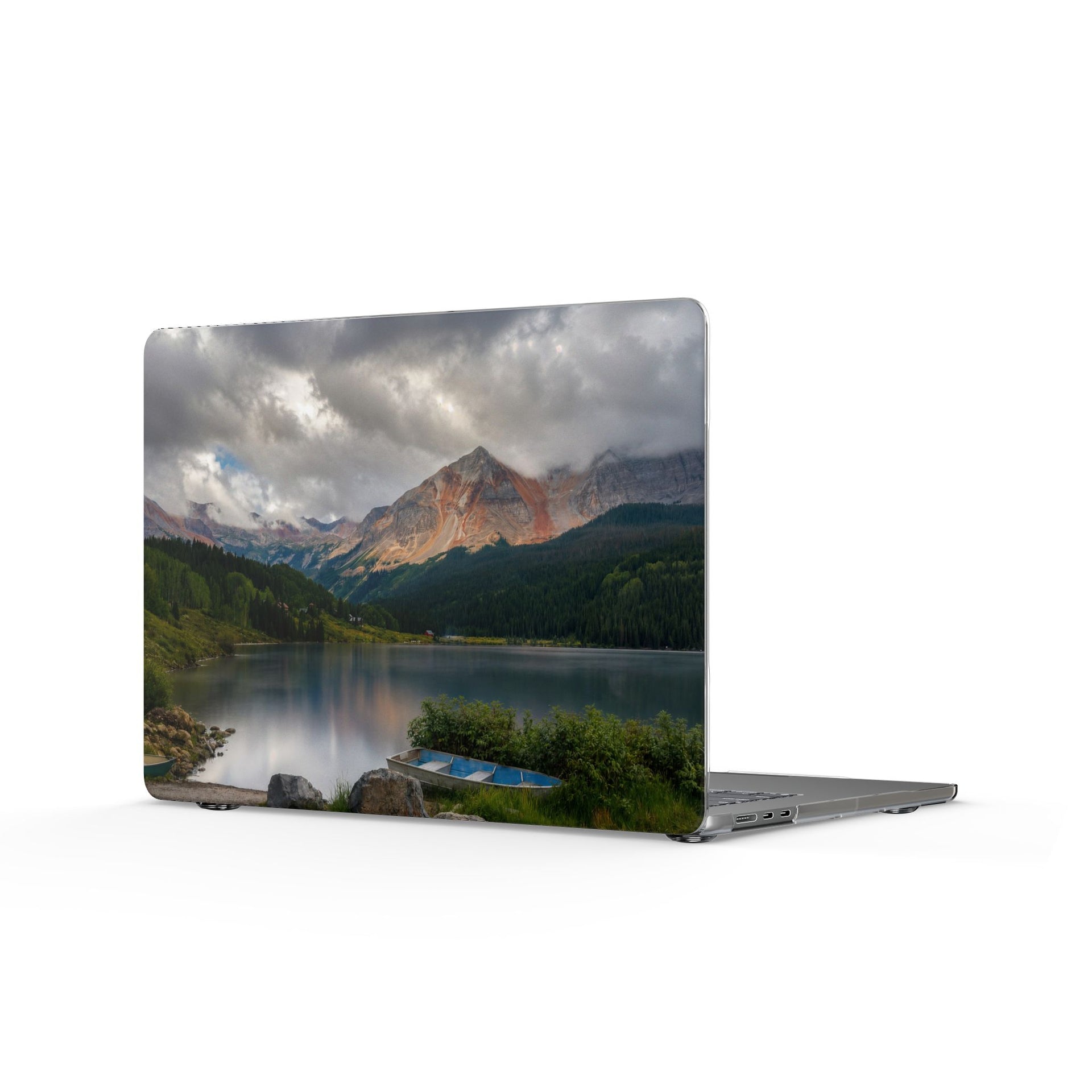 Mountain Lake  MacBook Case — Scenic Nature Laptop Cover (Photo from Maggie’s Collection)