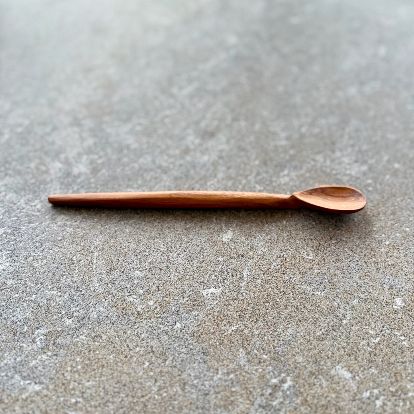 Kenyan Hand-Carved Long Rosewood Spoon