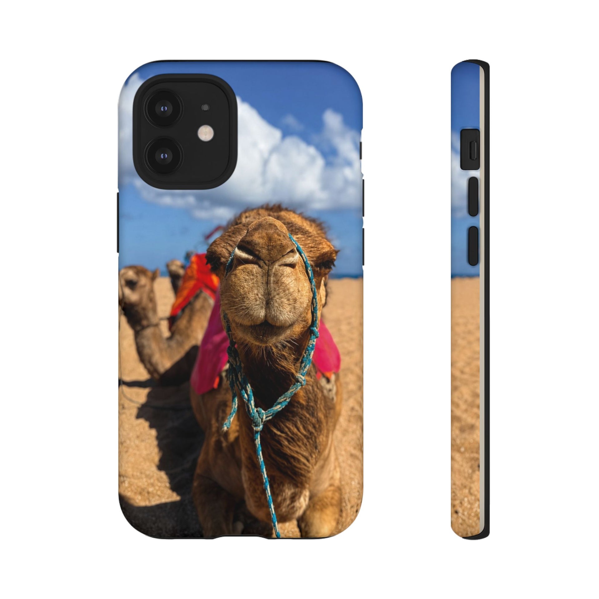 Camel Photo Tough Phone Case — Cute Desert Camel Print for Safari Lovers