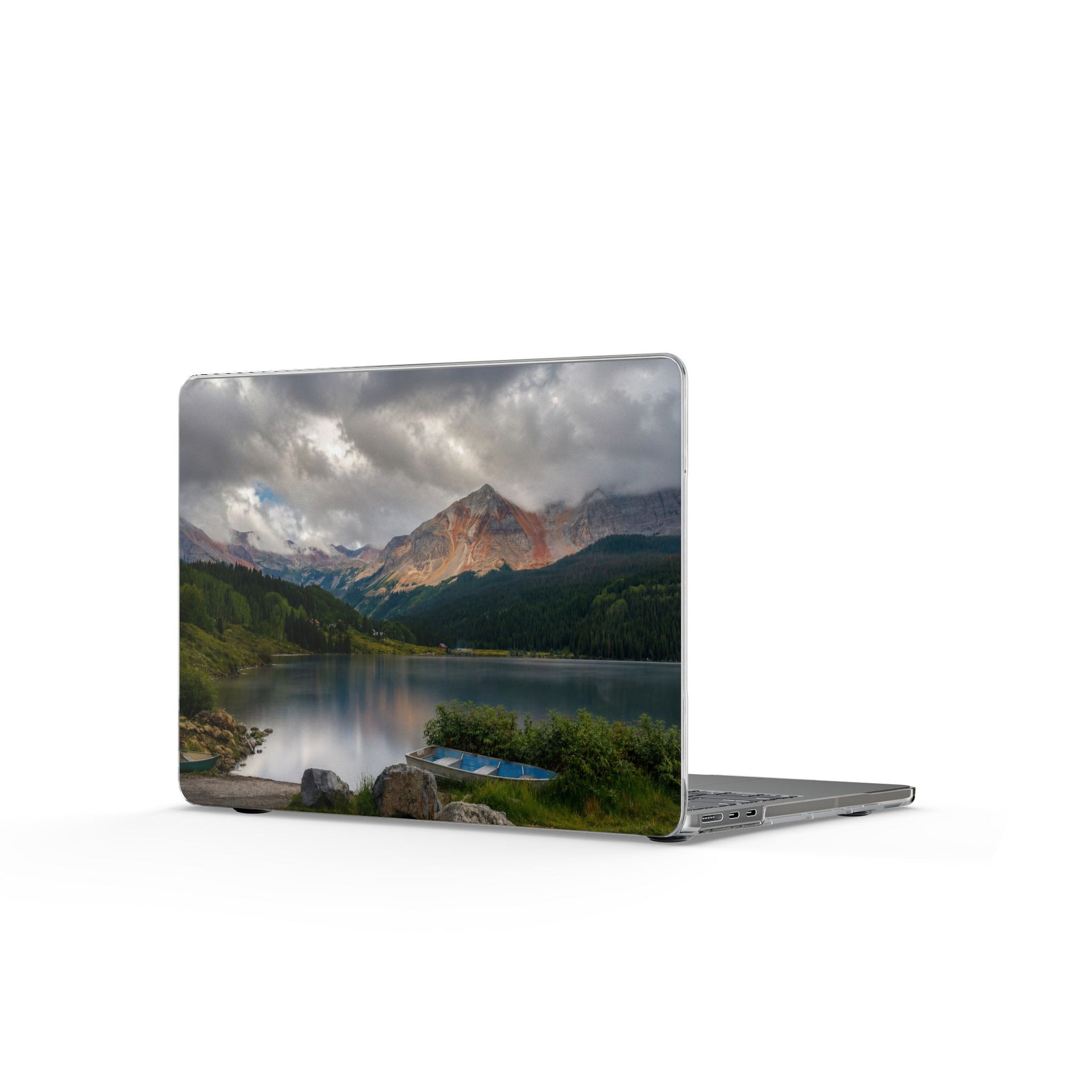 Mountain Lake  MacBook Case — Scenic Nature Laptop Cover (Photo from Maggie’s Collection)