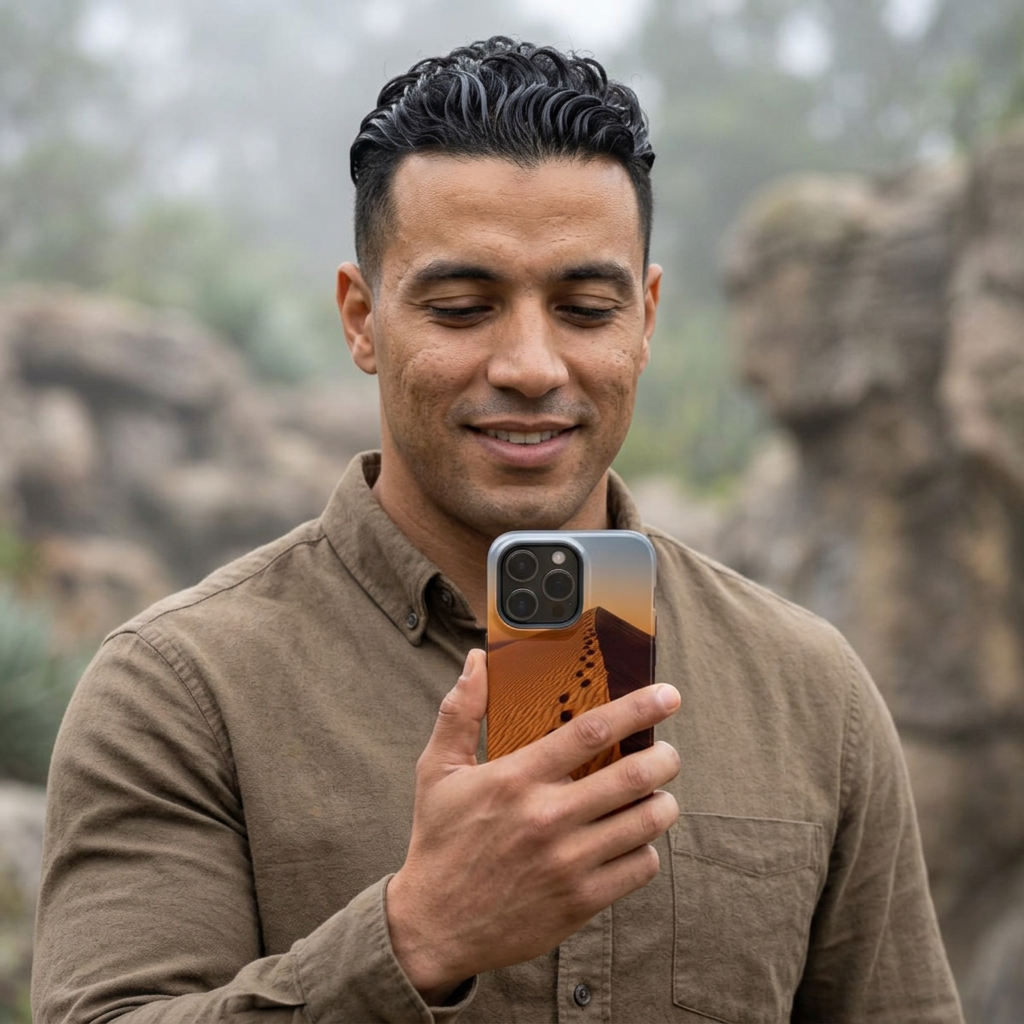 Desert Dune Magnetic Phone Case — Maggie’s Photo-Realistic Impact-Resistant Cover