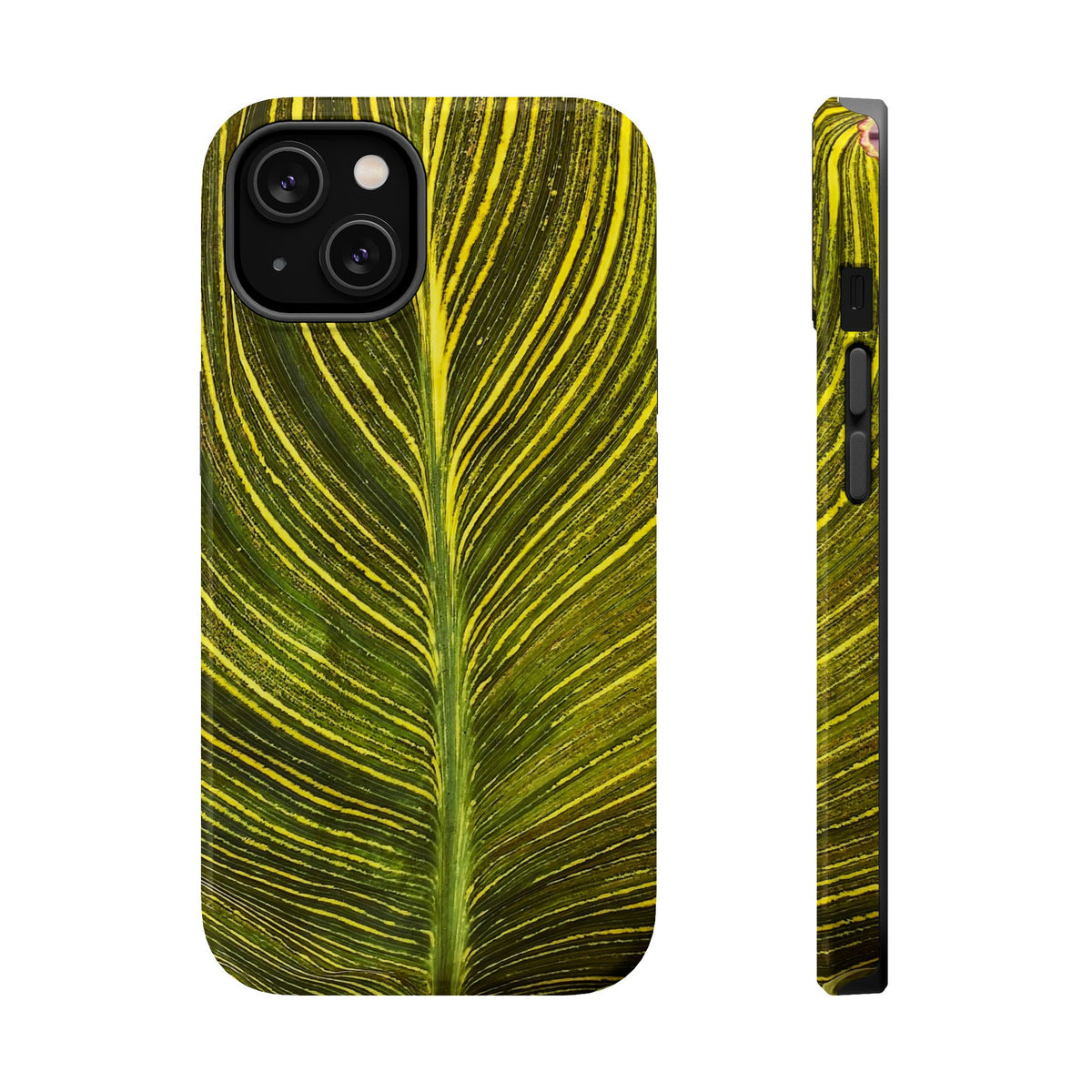 Tropical Leaf Magnetic Impact-Resistant Phone Case