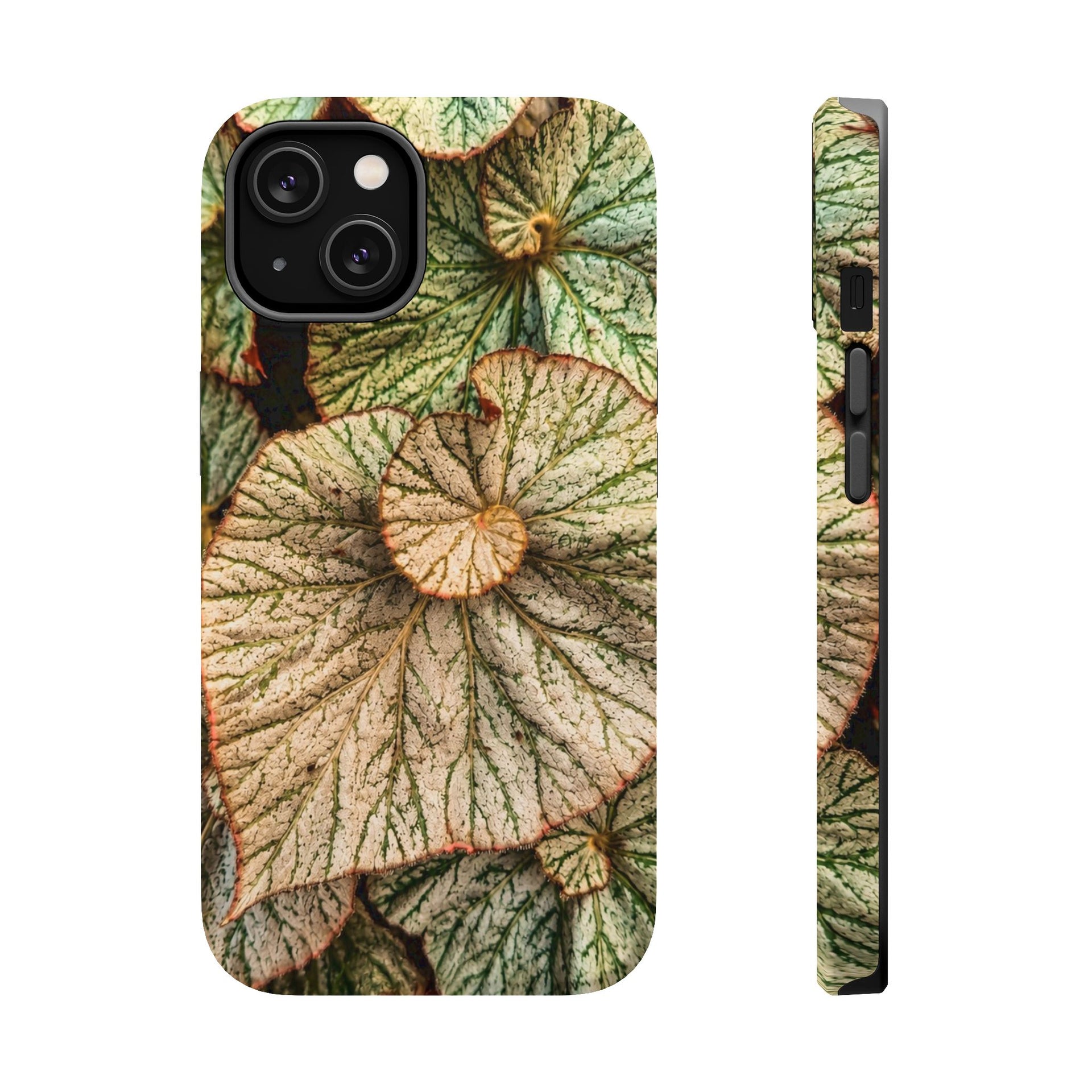Botanical Begonia Magnetic Impact-Resistant Phone Case — Photo by Maggie