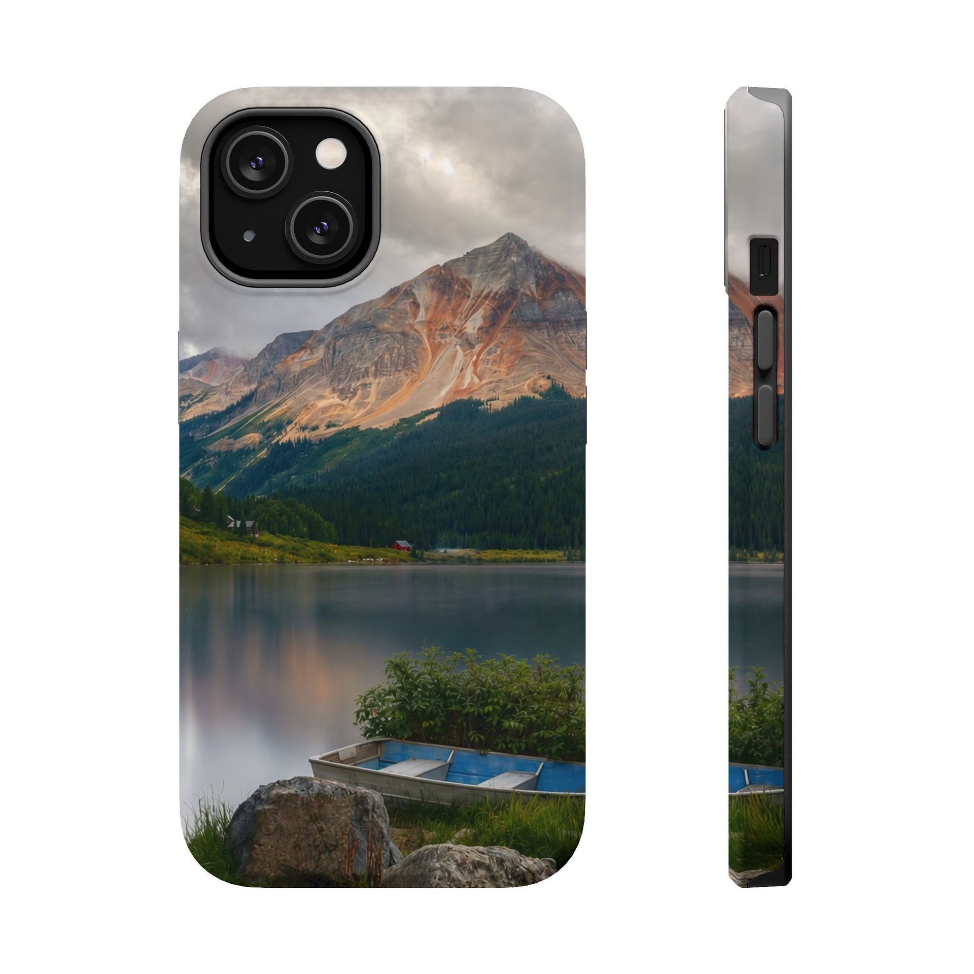 Mountain Lake Magnetic Impact-Resistant Phone Case