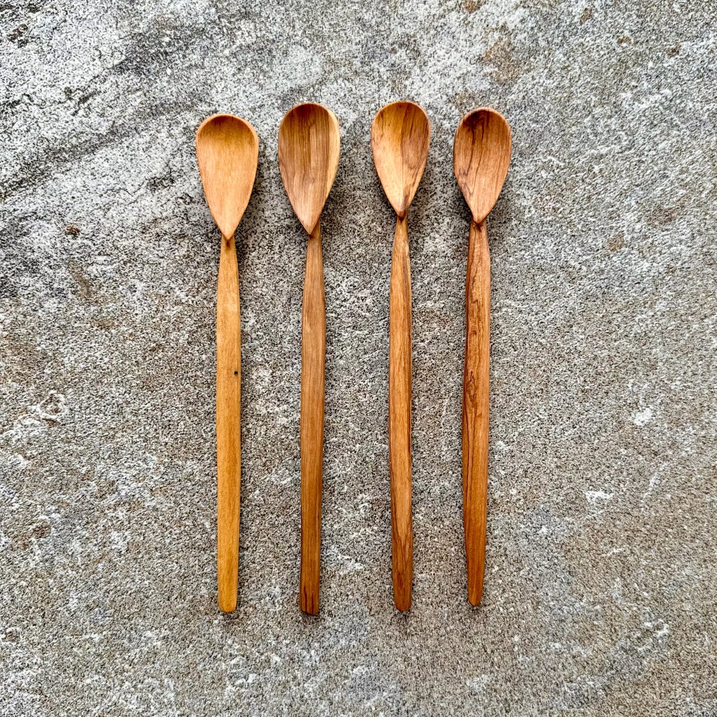 Kenyan Hand-Carved Long Rosewood Spoon