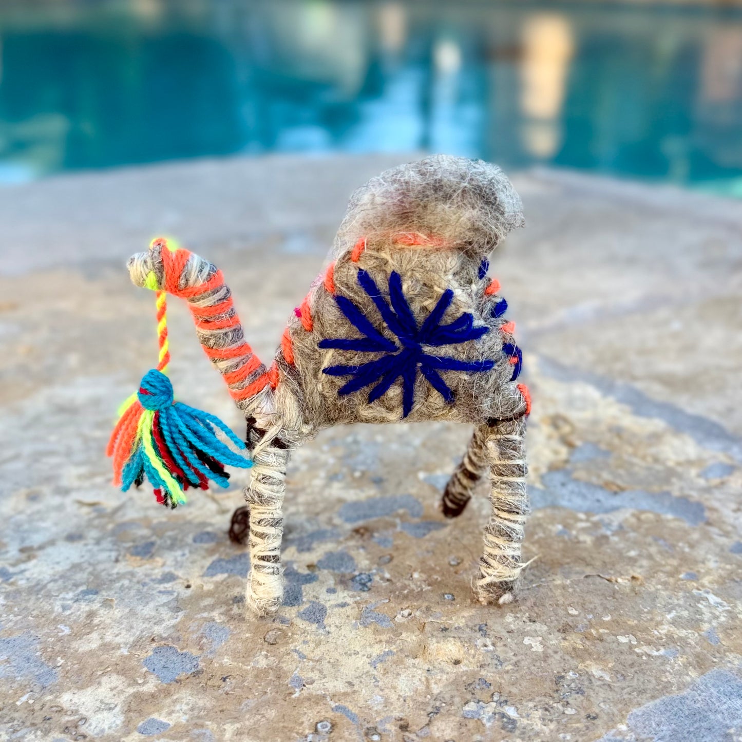 Handmade Sahara Desert Camel – “Farida”