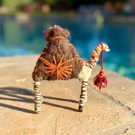 Handmade Sahara Desert Camel – “Momo”