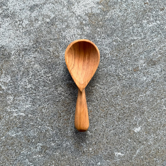 Kenyan Hand-Carved Rosewood Scoop Spoon