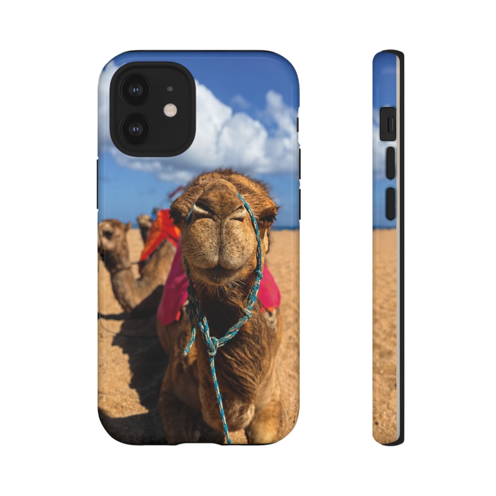 Camel Photo Tough Phone Case — Cute Desert Camel Print for Safari Lovers