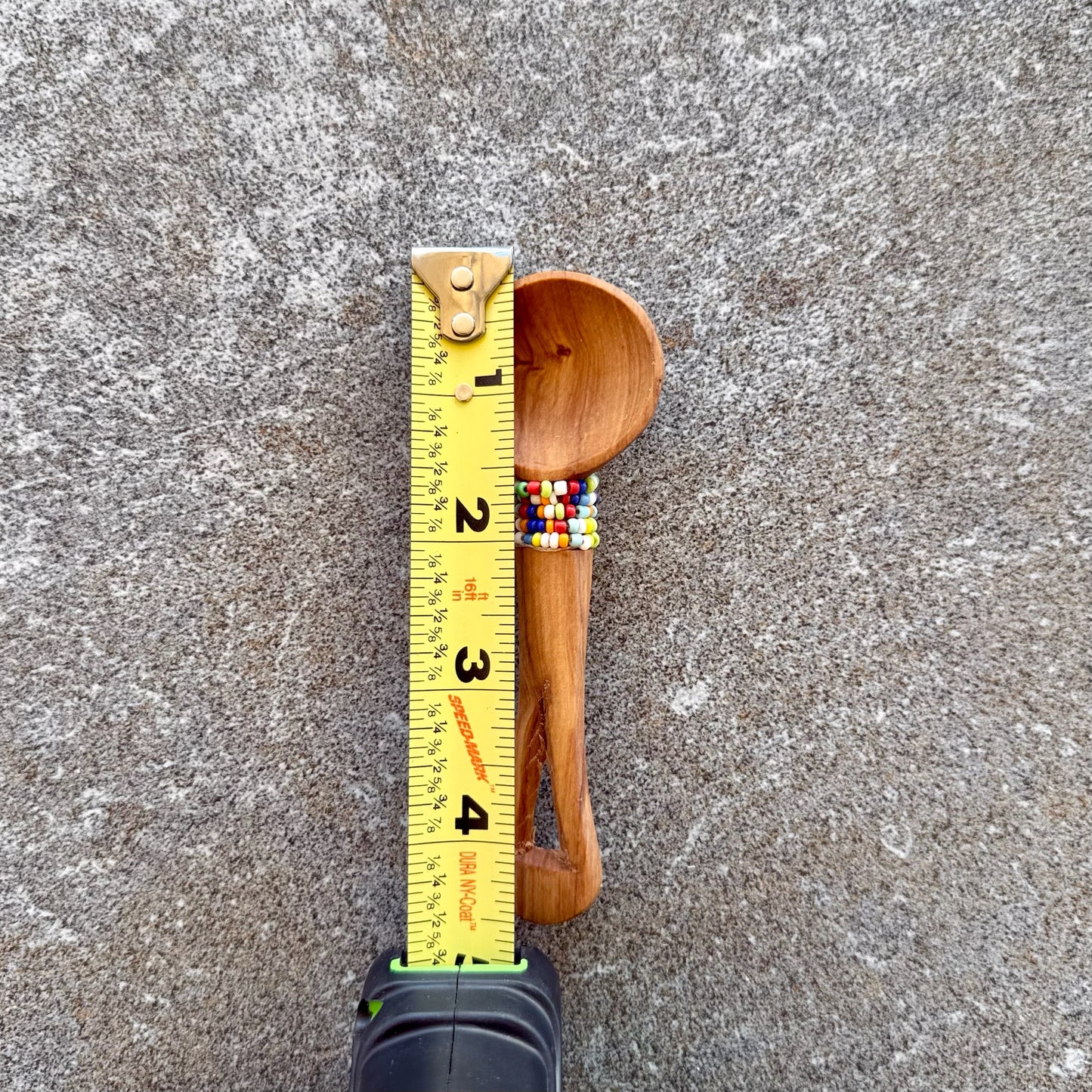 Mini Beaded Rosewood Spoon