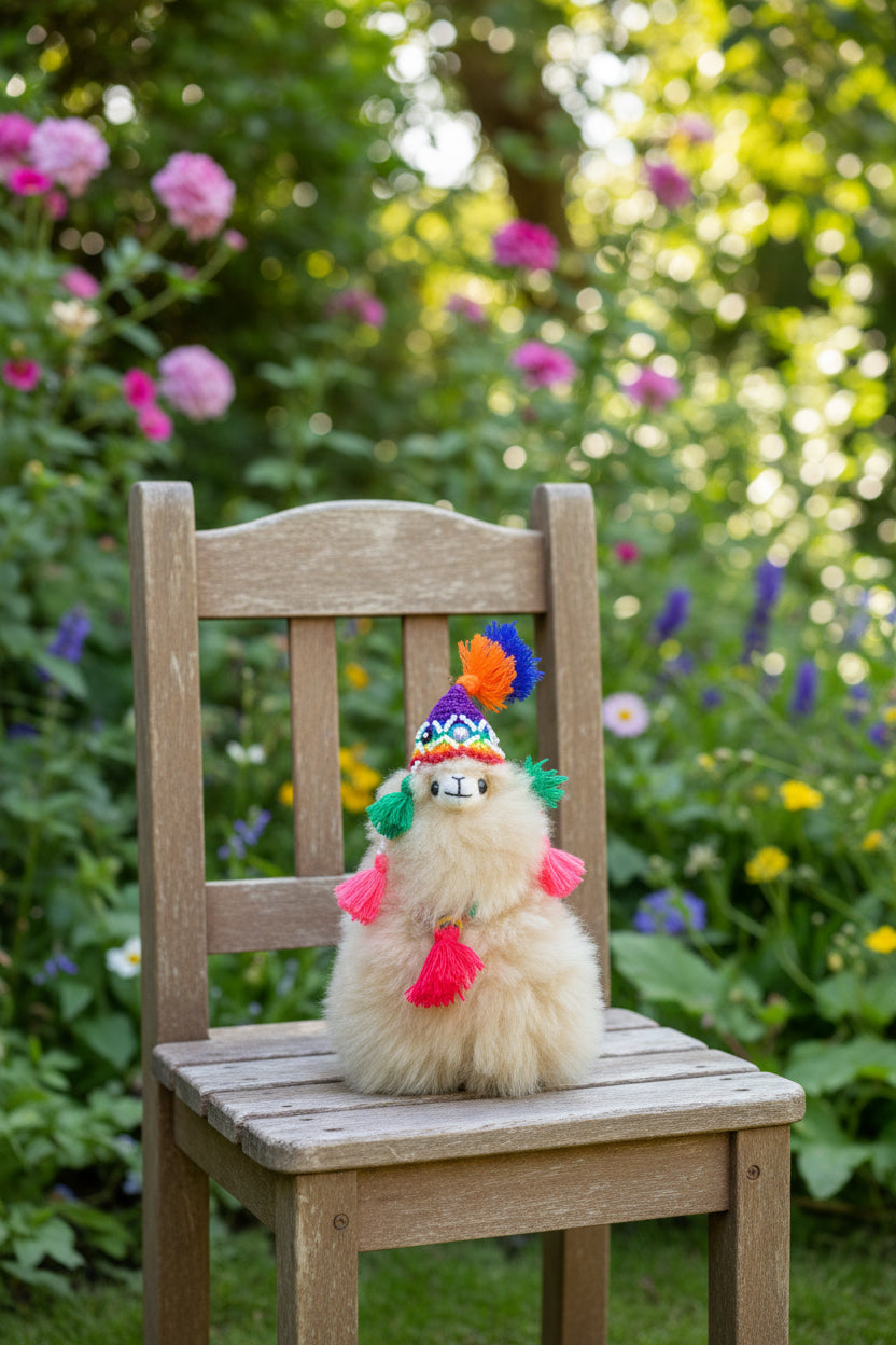 Felipe an Alpaca from Peru