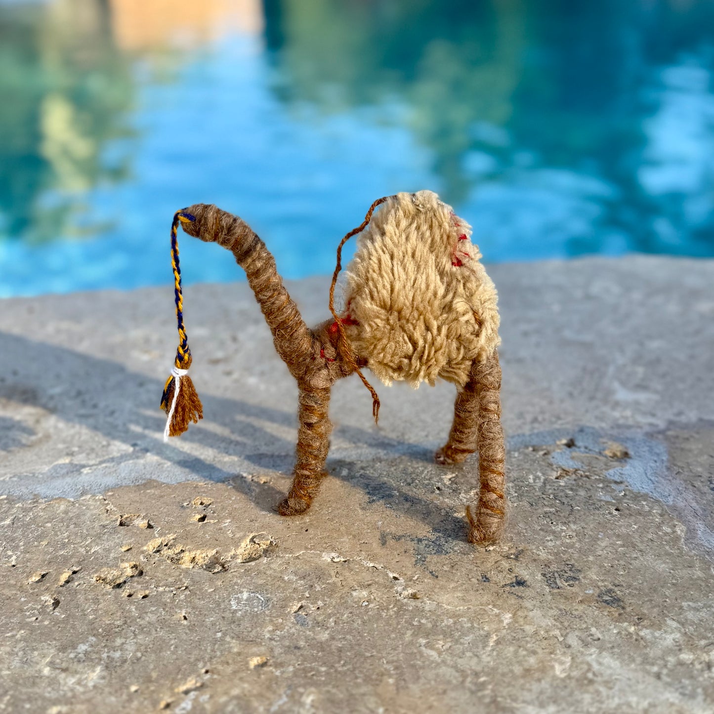 Handmade Sahara Desert Camel – “Safi”