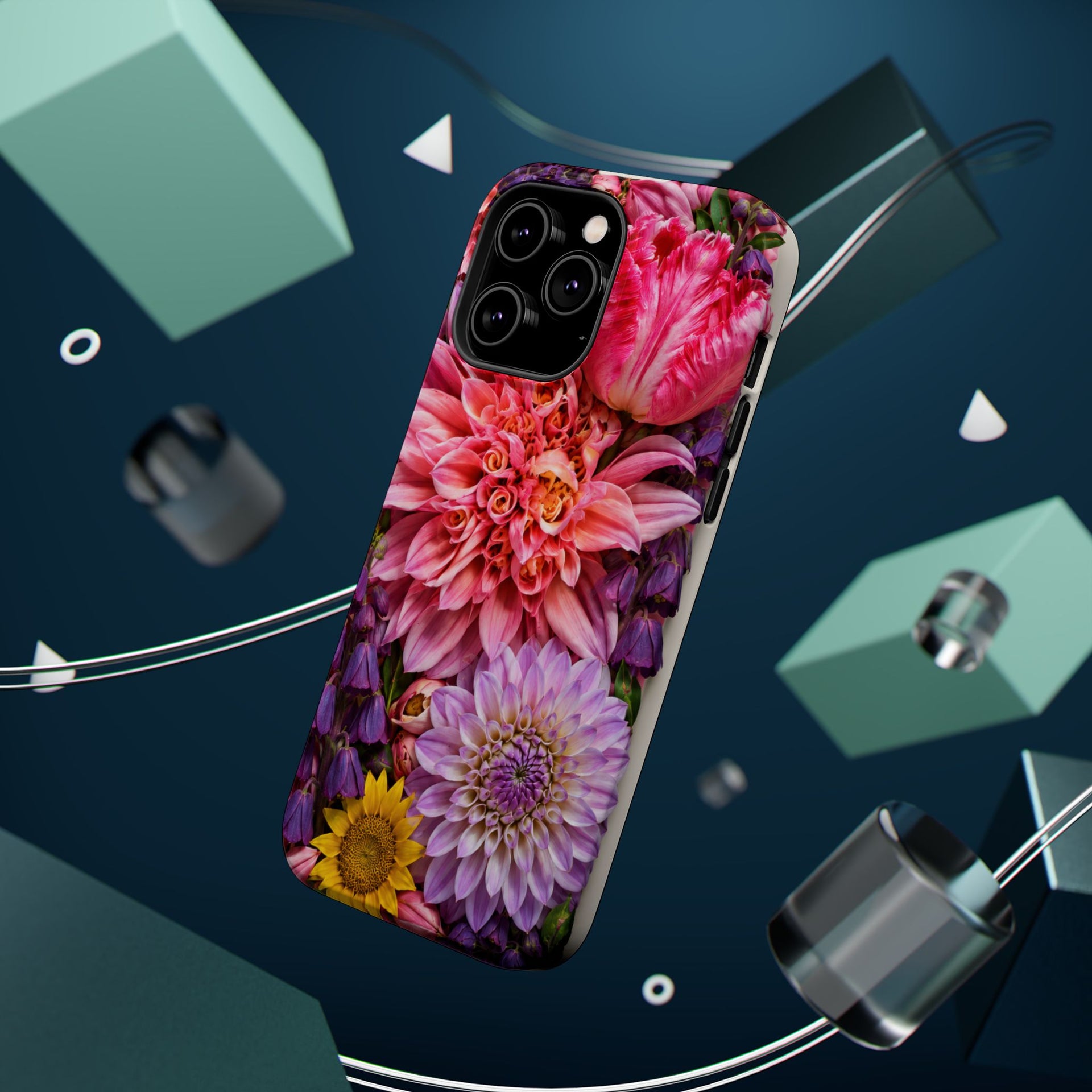 Floral Bouquet Magnetic Impact-Resistant Phone Case