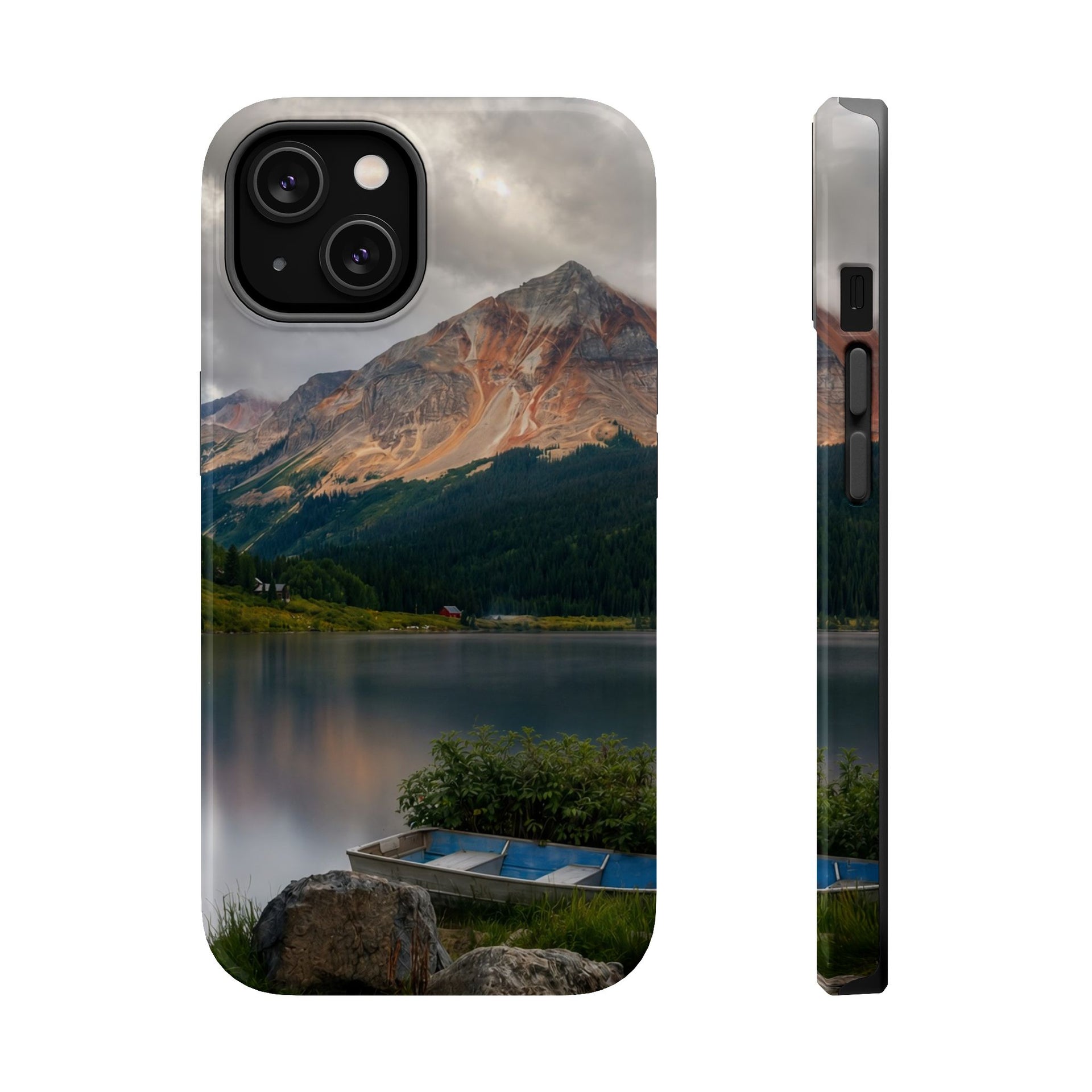 Mountain Lake Magnetic Impact-Resistant Phone Case