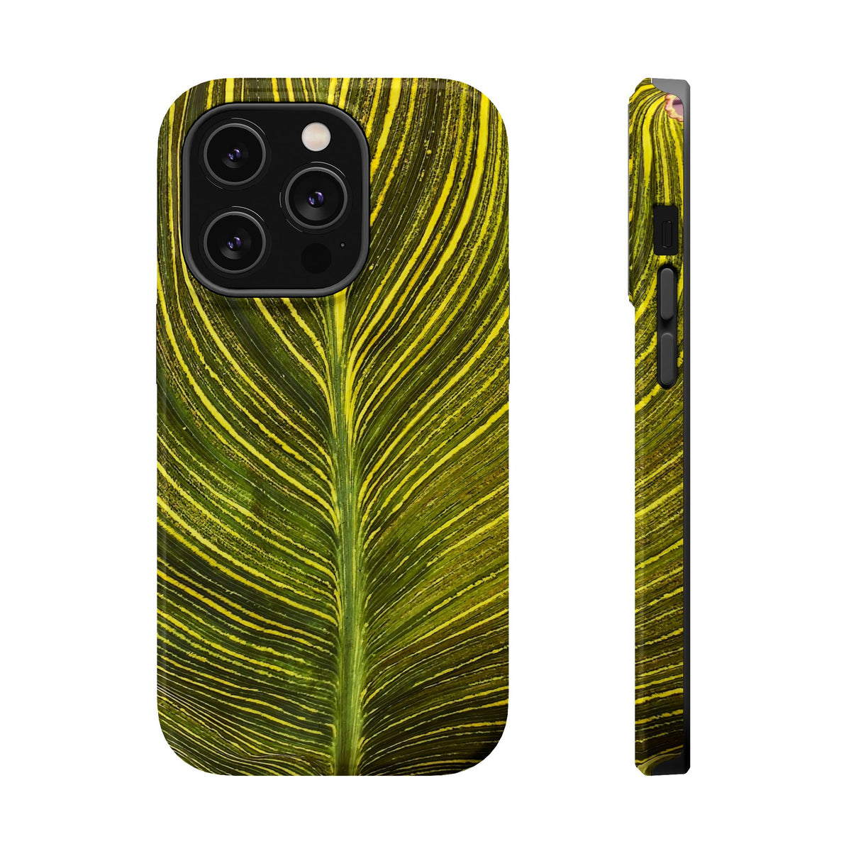 Tropical Leaf Magnetic Impact-Resistant Phone Case