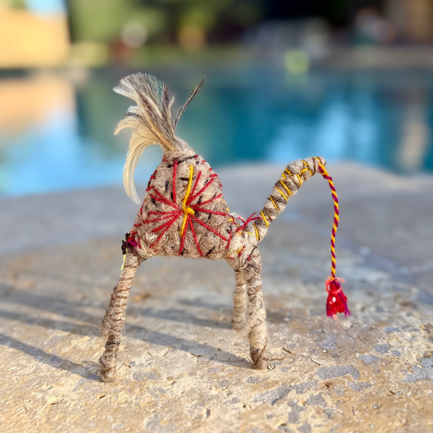 Handmade Sahara Desert Camel - "Marwan"